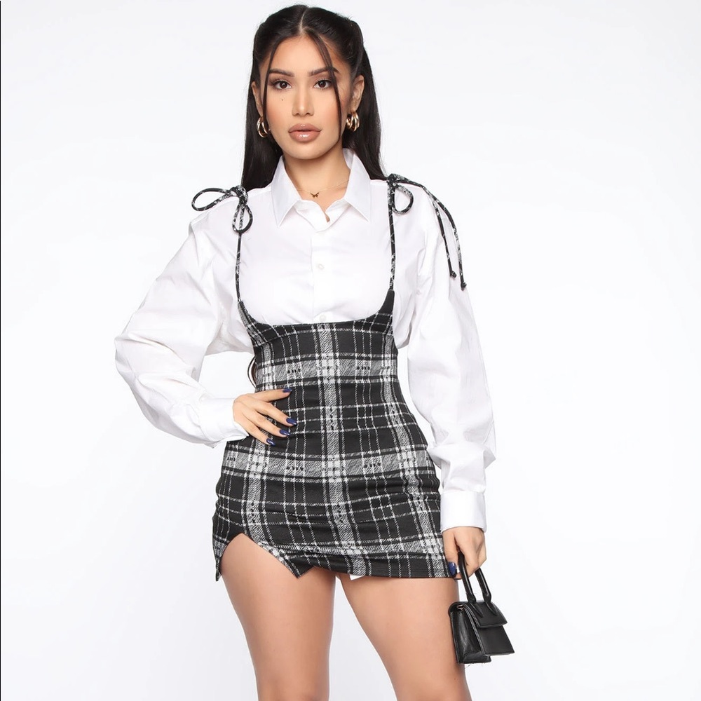 Fashionnova plaid dress